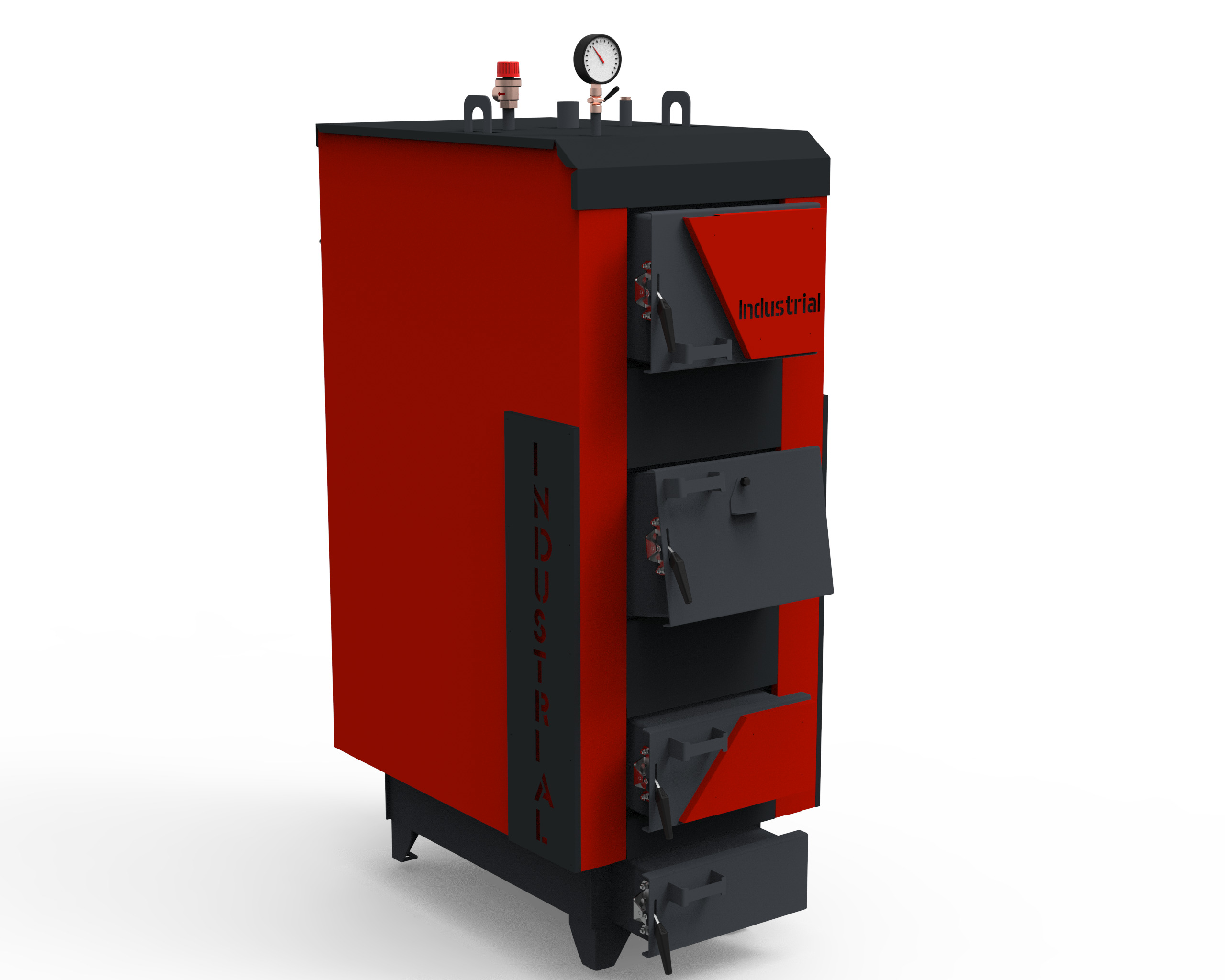 Твердопаливний котел ТЕРМО СТАЛЬ INDUSTRIAL 50